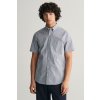 KOŠEĽA GANT REG POPLIN MICROCHECK SS SHIRT DOVE BLUE
