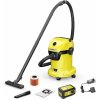 akumulátorový vysávač KARCHER WD 3-18 Battery Set V-17/20 1.628-551.0