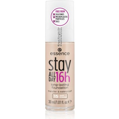 Essence Stay ALL DAY 16h vodeodolný make-up odtieň 15 Soft Creme 30 ml