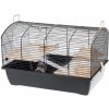 Klietka pre hlodavce VICTOR II PLUS - 50 x 33 x 33 cm ČIERNA