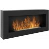 Závesný biokrb na stenu AIASA BOX ČIERNY MAT 90x40x12