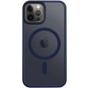 Tactical Hyperstealth transparentný kryt s MagSafe na iPhone 12 / 12 Pro - tmavomodrý 8596311205941 - možnosť vrátiť tovar ZADARMO do 30tich dní