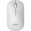 ACER bezdrátová myš Wireless Mouse AMR130,dual mode 2.4GHz + BT 5.2,4 tlačítka,1600dpi,125Hz,30 IPS,Bílá