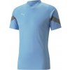 Pánske športové tričko Puma, teamFINAL Training Jersey svetlomodrá,tmavo sivá L