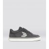 VALLELY PRO Magnet Grey Suede and Cordura Ivory Logo Sneaker
