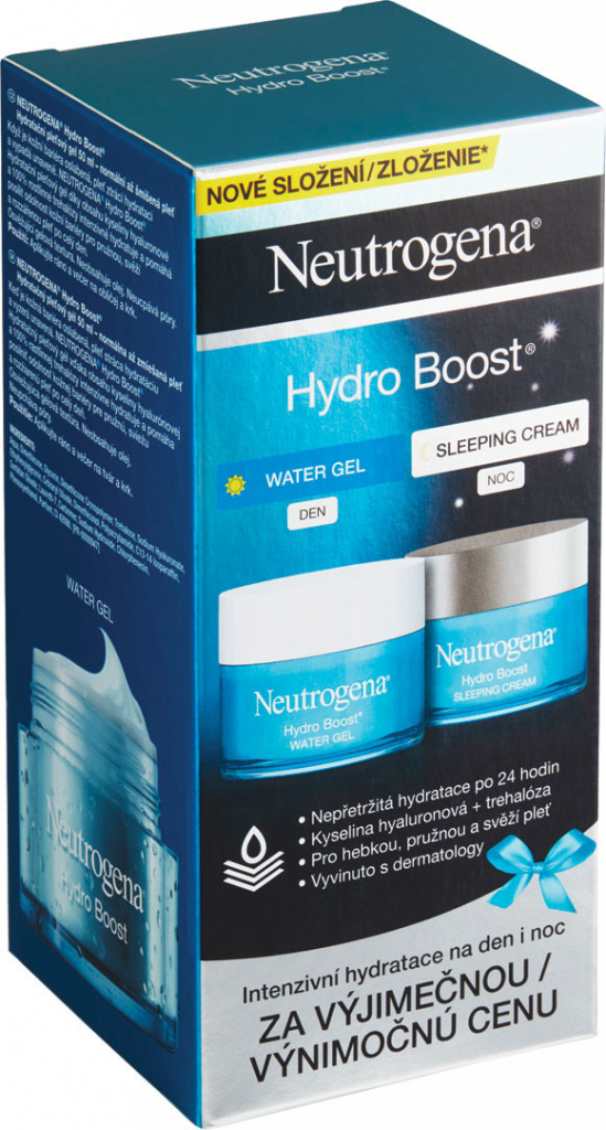 Neutrogena Hydro Boost pleťový gél 50 ml + nočná maska ​​50 ml darčeková sada