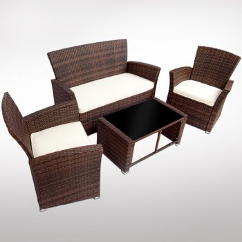 Prout n sedac souprava Miadomodo rattan hn d od 332 59