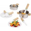lupilu lupilu® Drevená sada riadu a pomôcok do kuchyne - kuchynská sada