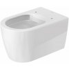 Duravit ME by Starck Závesné WC, Rimless, s HygieneGlaze, biela 2529092000