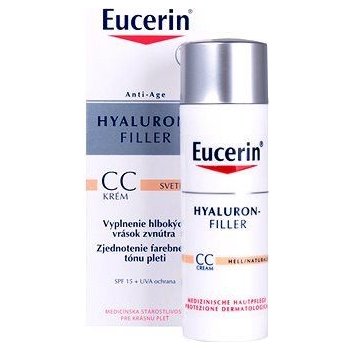 Eucerin Hyaluron-Filler CC krém SPF15 1 Light 50 ml od 29,79 € - Heureka.sk