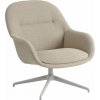 Otočné kreslo Fiber Lounge, béžové