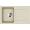 Gránitový drez Evido Cubo 45S béžová