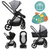 CHICCO Kočík kombinovaný Mysa 3v1 Charming Grey + odrážadlo Chicco All around ZADARMO 2024