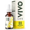 VIVO Life Vitamín D3 + K2 komplex - vegánske kvapky, 50 ml