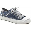 Mustang 1376-301-841 nadmerné dámske tenisky modro biele