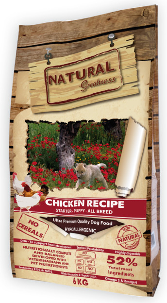 Natural Greatness Chicken Recipe Starter Puppy kura 6 kg