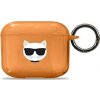 Karl Lagerfeld Case Karl Lagerfeld KLA3UCHFO kryt Apple AirPods 3 oranžový/oranžový Choupette