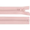 Kostený zips šírka 5 mm dĺžka 70 cm bundový Farba: 136 pudrová