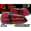 Tuning-tec Zadné LED svetlá ČERVENÉ BIELE SEQ pasujú na VW GOLF 7 17-19 SW