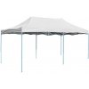vidaXL Profesionálny skladací párty stan 3x6 m, oceľ, biely