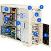 Supermicro® CSE-743T-650BTower/4U chassis