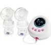 Chicco Odsávačka materského mlieka duo elektrická Double pink Pink