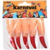Wiky Prsty s pazúrmi 10ks plast v sáčku karneval