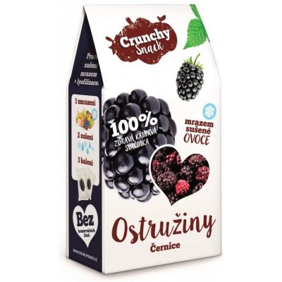 Royal Pharma Crunchy snack Mrazem sušené ostružiny 20 g