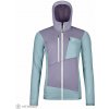 ORTOVOX Fleece Grid dámska mikina s kapucňou, glacier grey S