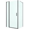 Súprava sprchové dvere Oltens Verdal 21205300, stena sprchovacieho kúta Oltens Hallan 22101300