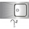 Teka STARBRIGHT 50 E-XN 1B 1D X nerezová oceľ + Deante NEO LUNO BOC B720 nerezová oceľ
