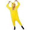 Plyšový overal Kigurumi - vzor pikachu - veľkosť M - 170 cm