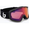 Lyžiarske okuliare Bollé Y7 OTG matte black/volt ruby