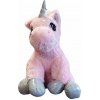 Sparkys PLYŠÁKOV - Jednorožec sediaci 45 cm růžový