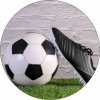 Jedlý papier futbalový lopta a topánka 19,5 cm - Pictu Hap