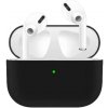 AppleKing ultratenký silikónový obal pre AirPods Pro – čierny - možnosť vrátiť tovar ZADARMO do 30tich dní