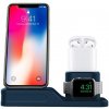 Innocent PowerHub iPhone & Apple Watch & AirPods Charging Dock - Navy blue
