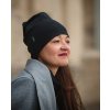 Jožánek Dámska čiapka bavlnená, čierna