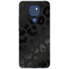 Picasee silikónový prehľadný obal pre Motorola Moto G9 Play - Midnight Leopard