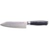 Nôž Santoku Damascus z damaškovej ocele 17 cm