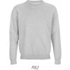 SOL´S COLUMBIA / Unisex mikina - grey melange 5XL