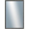 DANTIK - Zrkadlo v rámu, rozmer s rámom 40x60 cm z lišty Inclinata colori šedá (3133)