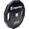 Pogumovaný kotúč inSPORTline Ruberton 25 kg 30 mm