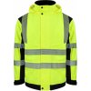 Korntex Copenhagen Softshellová reflexná bunda KX812 Signal Yellow M