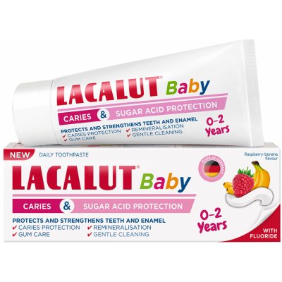 LACALUT Baby Zubná pasta (0-2 roky) 55 ml