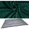 Podložka do klietky pre morča, ježka 140x70 vodoodolná tmavozelená