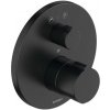 Duravit C.1 Vaňová termostatická batéria pod omietku, na 2 spotrebiče, matná čierna C15200014046