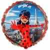 Miraculous: Lienka fóliový balónik – okrúhly, 45 cm