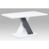 Autronic AT-4005 WT jedálenský stôl 140x80x76, biely HG ,materiál MDF