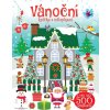 Vánoční knížka s nálepkami